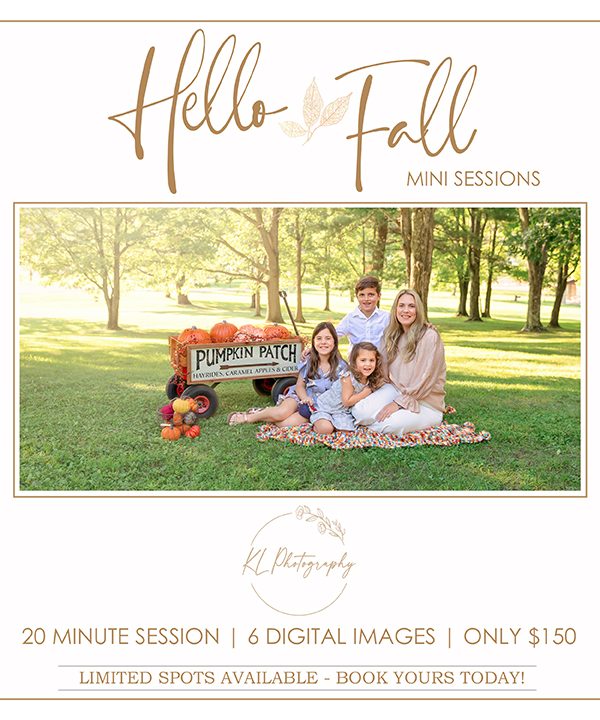 Fall Mini Sessions